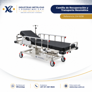 Camilla de Recuperación y Transporte Neumática